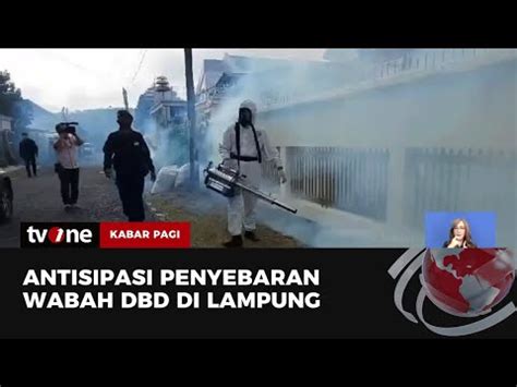 Kasus DBD Melonjak Polda Lampung Gerak Cepat Lakukan Fogging Gratis Di