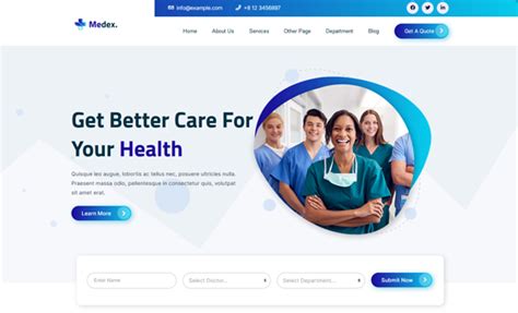 Versatile And Dynamic Medical WordPress Themes For Doctors Hospitals