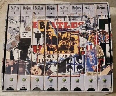 The Beatles Anthology Collectors Vhs Tapes Box Set