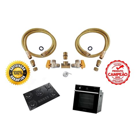 Kit Duplo G S Encanado P Cooktop E Forno Flex Vel Mt Submarino