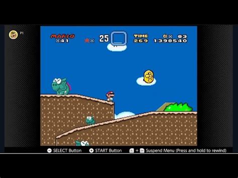 Nintendo Switch Online Super Nintendo Super Mario World Walkthrough