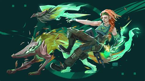 Skye Valorant Fanart On Behance