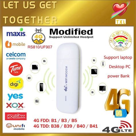 Modified Rs G Lte Usb Wifi Router Mbps Mobile Hotspot Modem G