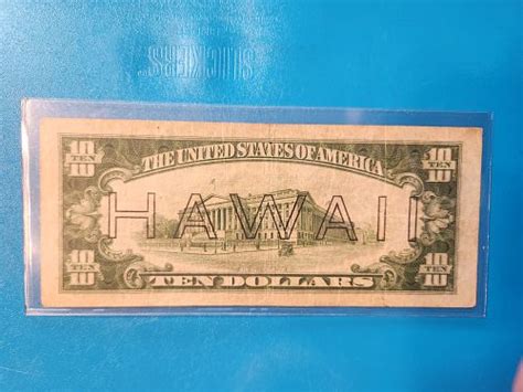 1934-A $10.00 Hawaii overprint currency - For Sale, Buy Now Online ...