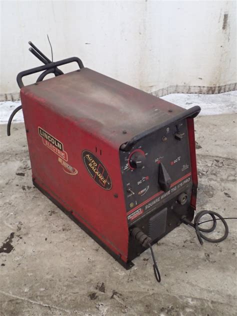 175 Amp Lincoln Electric Square Wave Tig 175 Pro Welder 274892