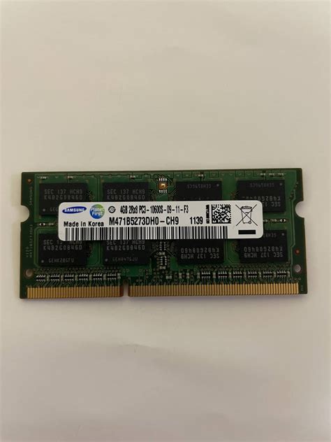 Yahooオークション Samsung 4gb 2rx8 Ddr3 1333 Pc3 10600s 1枚