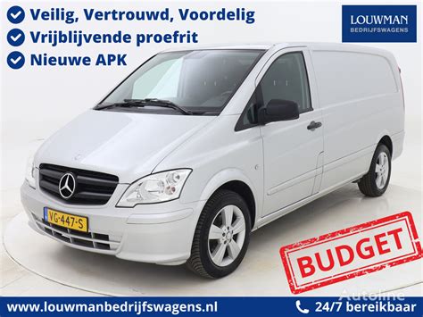 Mercedes Benz Vito Cdi Lang Automaat Betimmering Airco