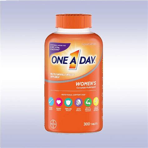 One A Day Womens Multivitamin 300 Tablet Oneaday 1 Multi Immune