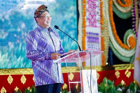 Hadiri Dharma Santi Nasional Perayaan Hari Suci Nyepi Tahun Baru Saka