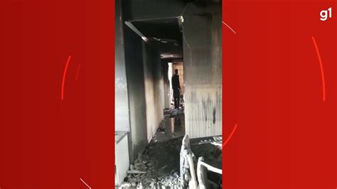 VÍDEO Imagens mostram área interna de apartamento destruído por