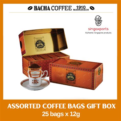 Bacha Coffee Assorted Coffee Bags Gift Box 25 Coffee Bags Shopee