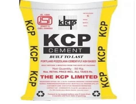 Kcp Cement 43 Grade At Rs 275 Ppc Cement In Hyderabad Id 2849732718548