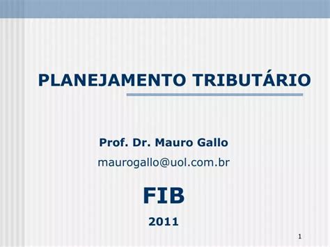 PPT PLANEJAMENTO TRIBUTÁRIO PowerPoint Presentation free download