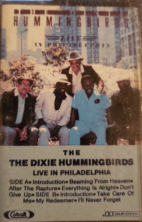 The Dixie Hummingbirds – Live In Philadelphia (1987, Cassette) - Discogs