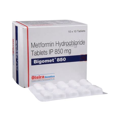 Metformin Hydrochloride 850 At Best Price In Nagpur