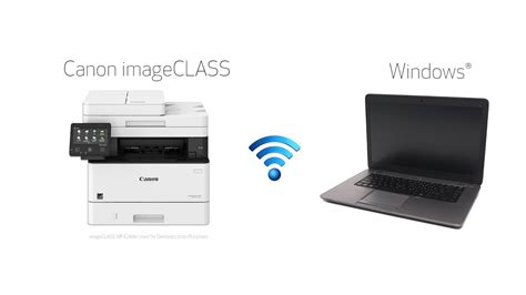 Wi-Fi Setup with a Windows PC for Canon imageCLASS - YouTube