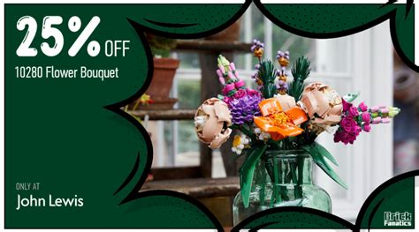 Bloom Into A Huge Discount On LEGO 10280 Flower Bouquet