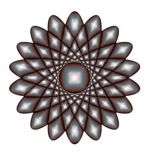 Premium Photo Ornament Black Mandala