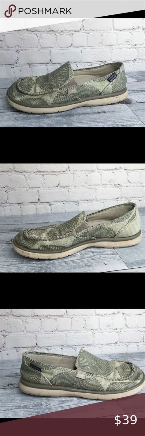 Patagonia Hemp Naked Maui Dragon Fruit Slip On Loafers Shoes Womens