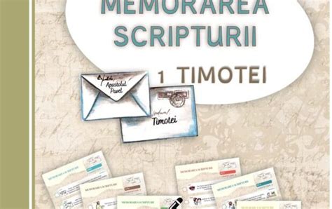 Jurnal Pentru Memorarea Scripturii Timotei Talantul N Nego