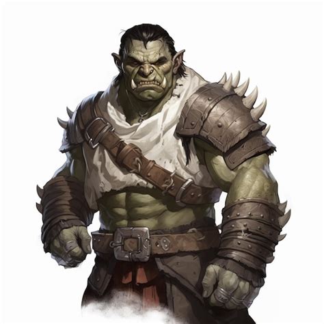 O Orc Elusivo Revelando O Subtil Fundo E A Espantosa Arte De