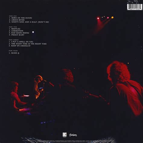 Creedence Clearwater Revival Live At Woodstock Vinyl 2LP 2019