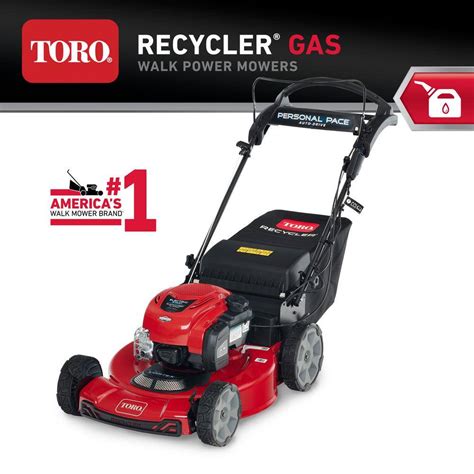 Toro Recycler In Briggs Stratton Personal Pace Electric