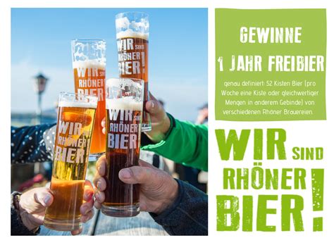 Wettbewerb Video drehen und ein Jahr Freibier gewinnen Rhönbrauerei