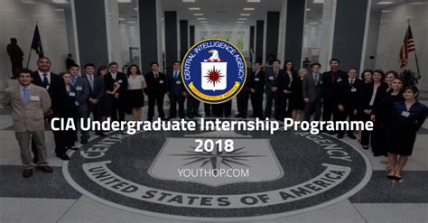 Cia Undergraduate Internship Programme 2018 In Usa Youth Opportunities