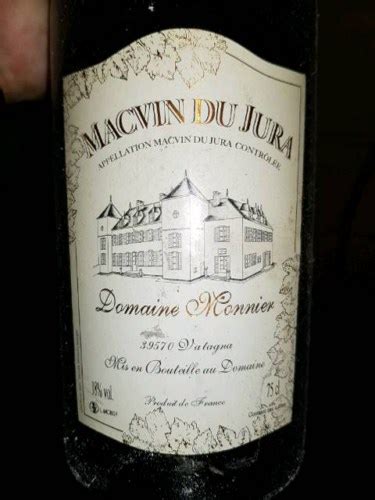 Domaine Monnier Macvin Du Jura Vivino France