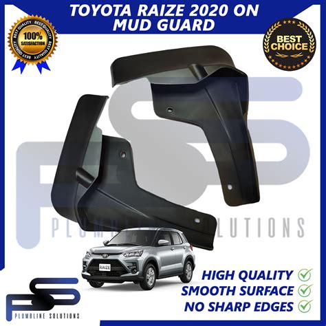 Mud Guard For Toyota Raize 2020 2021 2022 2023 Onwards Mudguard Mud