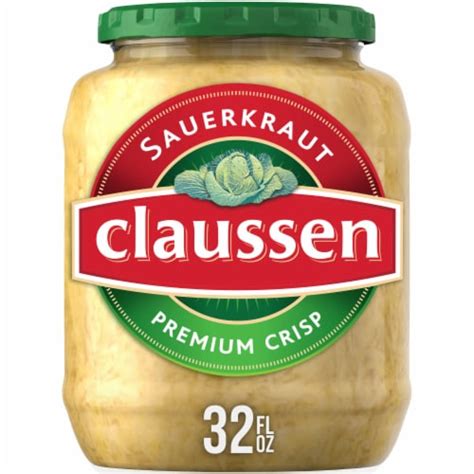 Claussen Premium Crisp Sauerkraut 32 Fl Oz Smiths Food And Drug