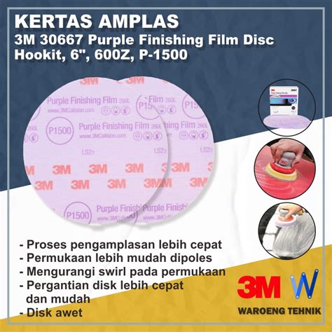 Jual Amplas Kertas Amplas M Finishing Film Film Abrasive Disc