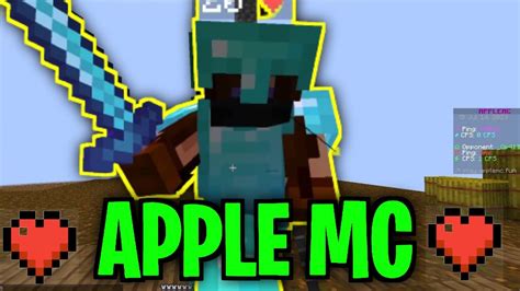 I Joined APPLE MC Server In Minecraft Pvp Battles In Apple Mc