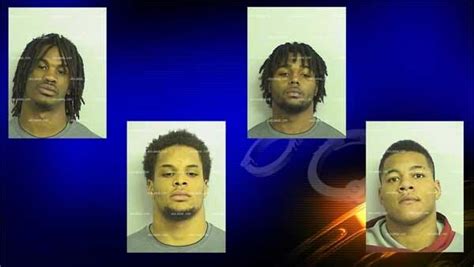 Update Four University Of Alabama Players Arrested