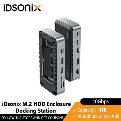 Idsonix Gbps M Nvme Sata Dual Protocol Ssd Dock Usb Gen Type C