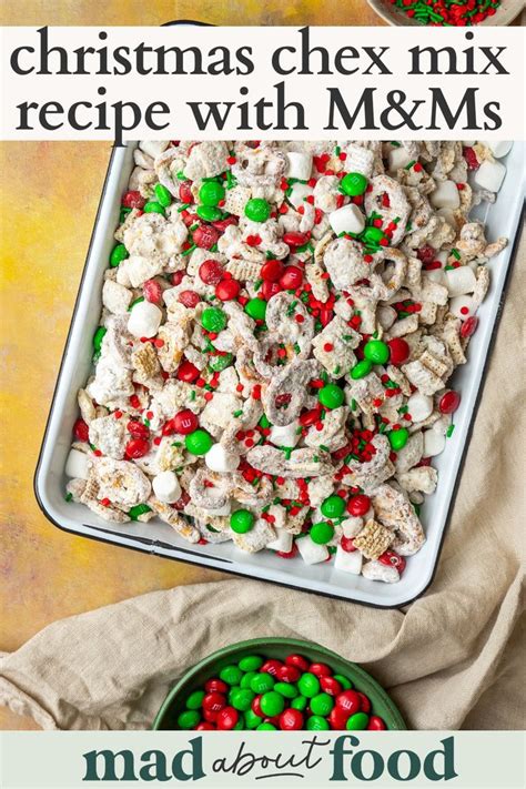 White Chocolate Chex Party Mix Artofit