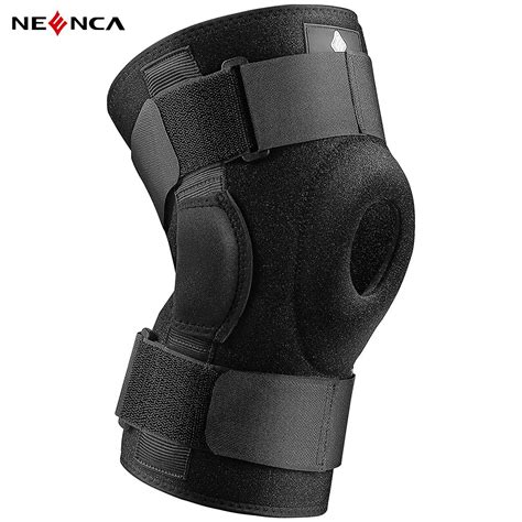 1pc Neenca Hinged Knee Brace Adjustable Compression Knee Support Brace