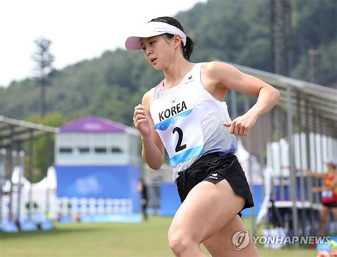 아시안게임 근대5종 김선우 여자 개인전 은메달 한국 선수단 첫 메달