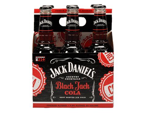 Jack Daniel S Country Cocktails Black Jack Cola Pack Fl Oz