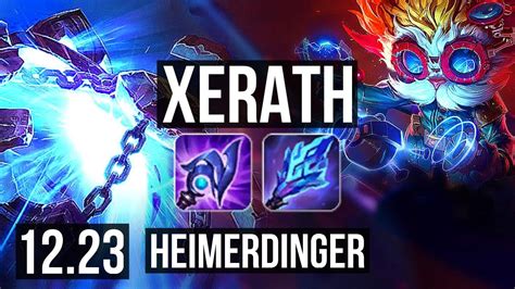 XERATH Varus Vs HEIMER Ashe SUP Rank 2 Xerath 6 0 5