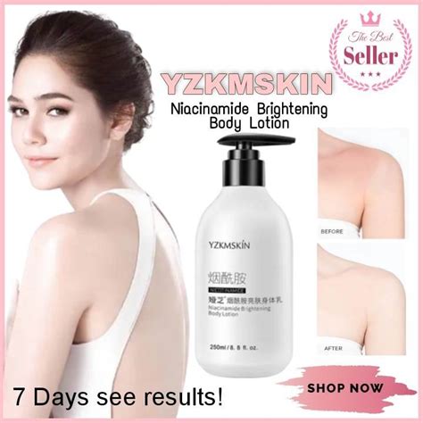 100 Effective YZKMSKIN Niacinamide Brightening Lotion 250ml