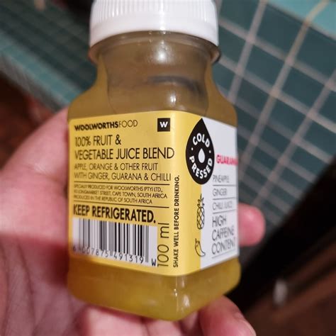 Woolworths Food Guarana Shot Reviews Abillion