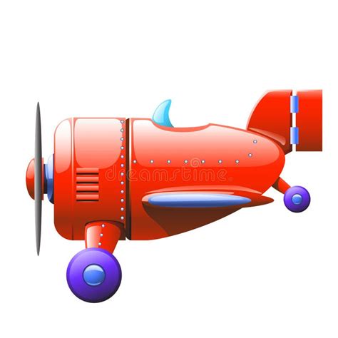 Red Plane Royalty Free Stock Photos - Image: 36633668