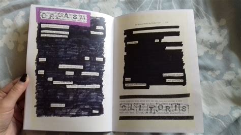 Sex Poems A Blackout Poetry Zine Etsy