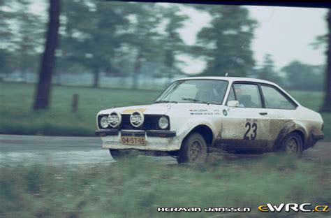 Coremans Wim Van Valen Herman Ford Escort RS 2000 MKII 12 Uren