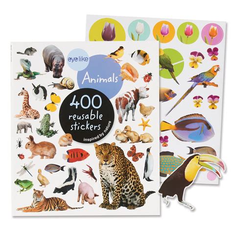 Animals Sticker Book - For Small Hands