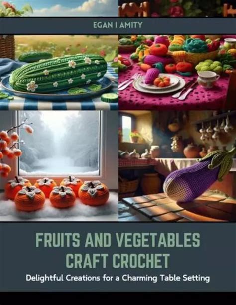 FRUITS ET LÉGUMES artisanat crochet délicieuses créations pour une