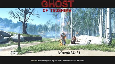 Ghost Of Tsushima 4k Whispers In The Woods Youtube