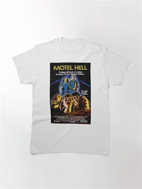 Motel Hell 1980 T Shirt By Postersrestored Redbubble